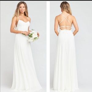 NWOT Show me your Mumu goddess gown dress